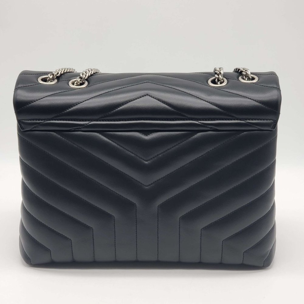 100% Authentic Yves Saint Laurent YSL LouLou Medium Matelasse Shoulder Bag - Picture 3 of 16